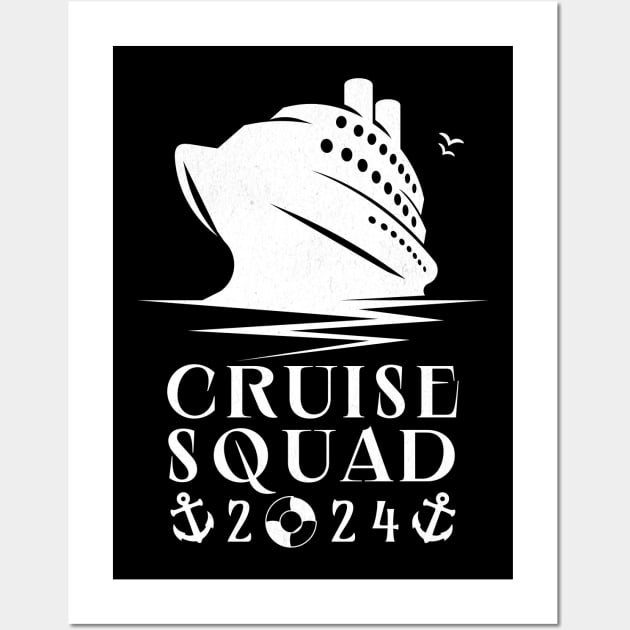 Cruise Squad 2024 Wall Art by Norse Magic